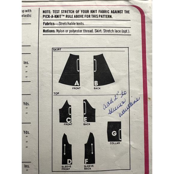 simplicity 8162 Sewing pattern pullover dress midi cowl neck size 10 - Picture 6 of 6